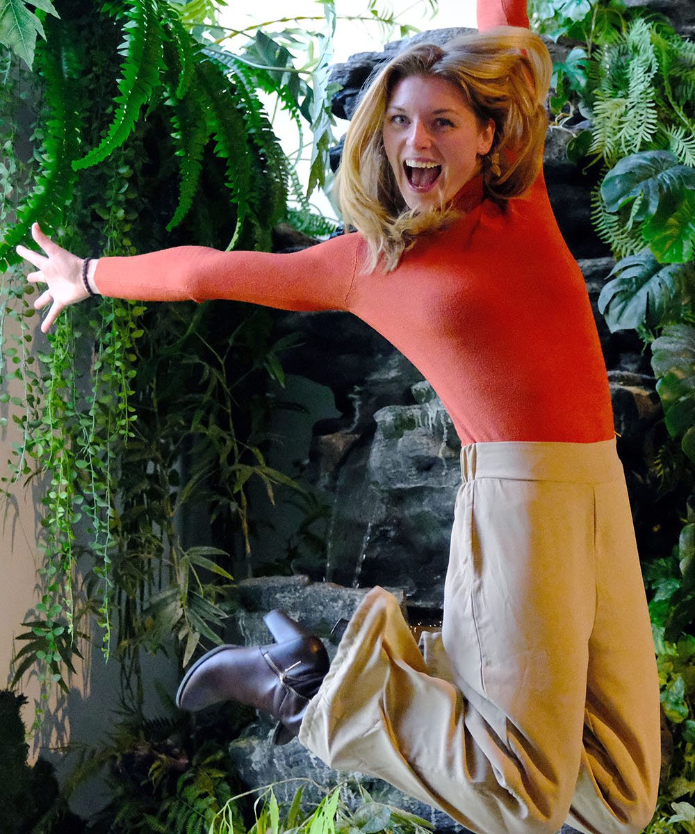 Marije springend